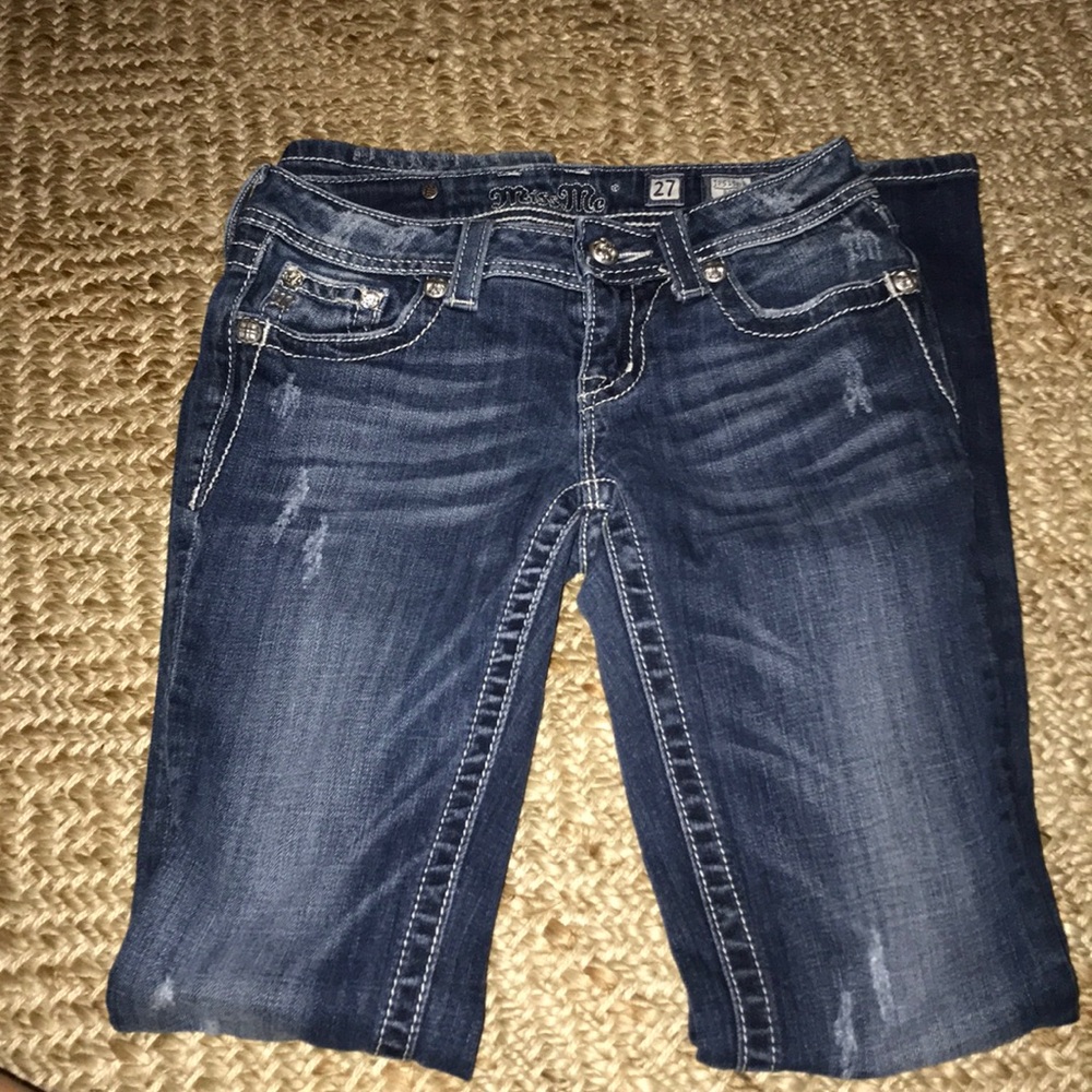 🌸MISS ME BOOT CUT JEANS WOMENS 27🌸